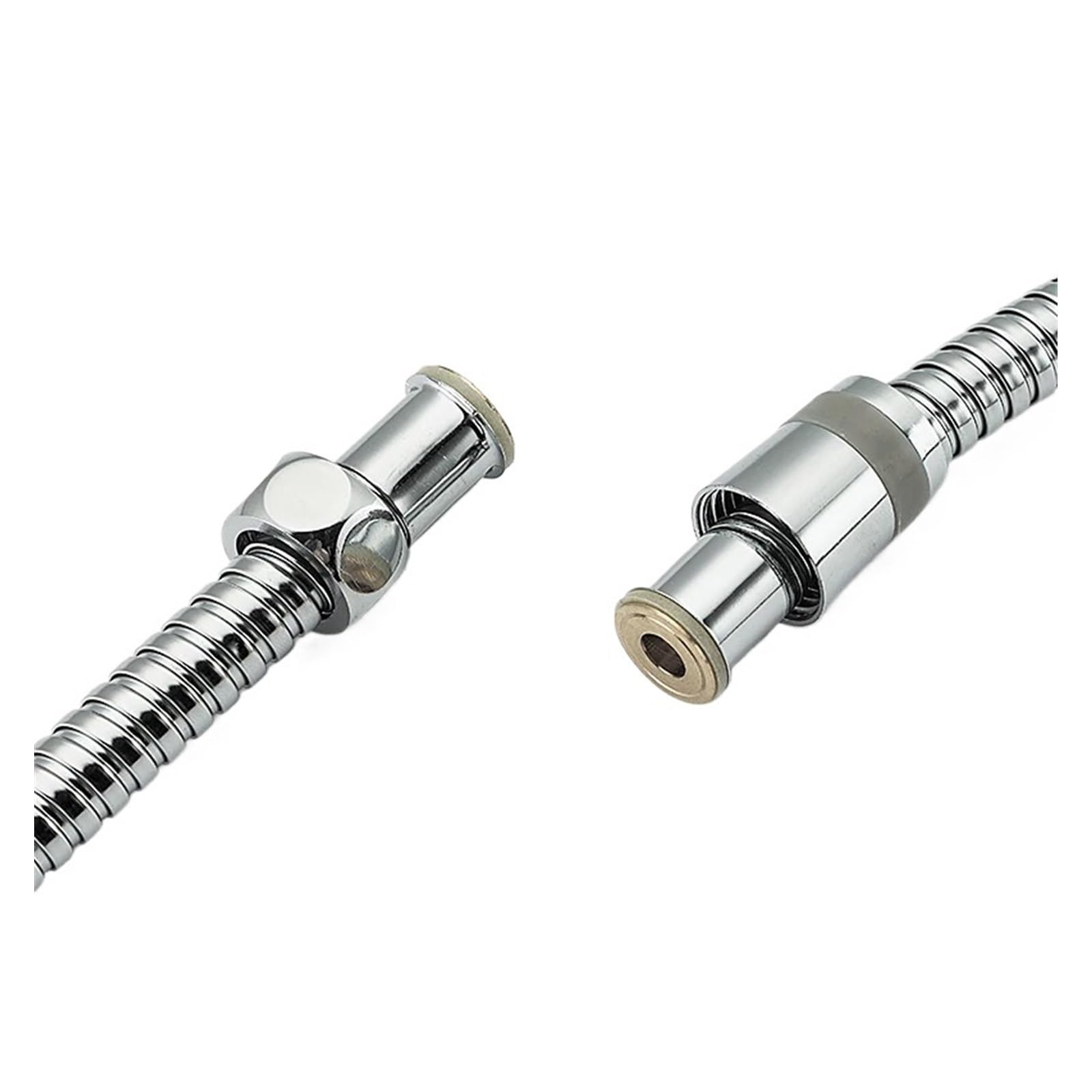 Tube de douche en acier inoxydable, lavabo de baignoire, robinet de vidange de cuisine, tuyau extractible, accessoires de salle de bain(A7141-2)