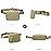 Fanny Belt Bag Waist Pack Crossbody Bags Bum Bag for Running Hiking Travel Workout Adjustable Strap for Women-Khaki green