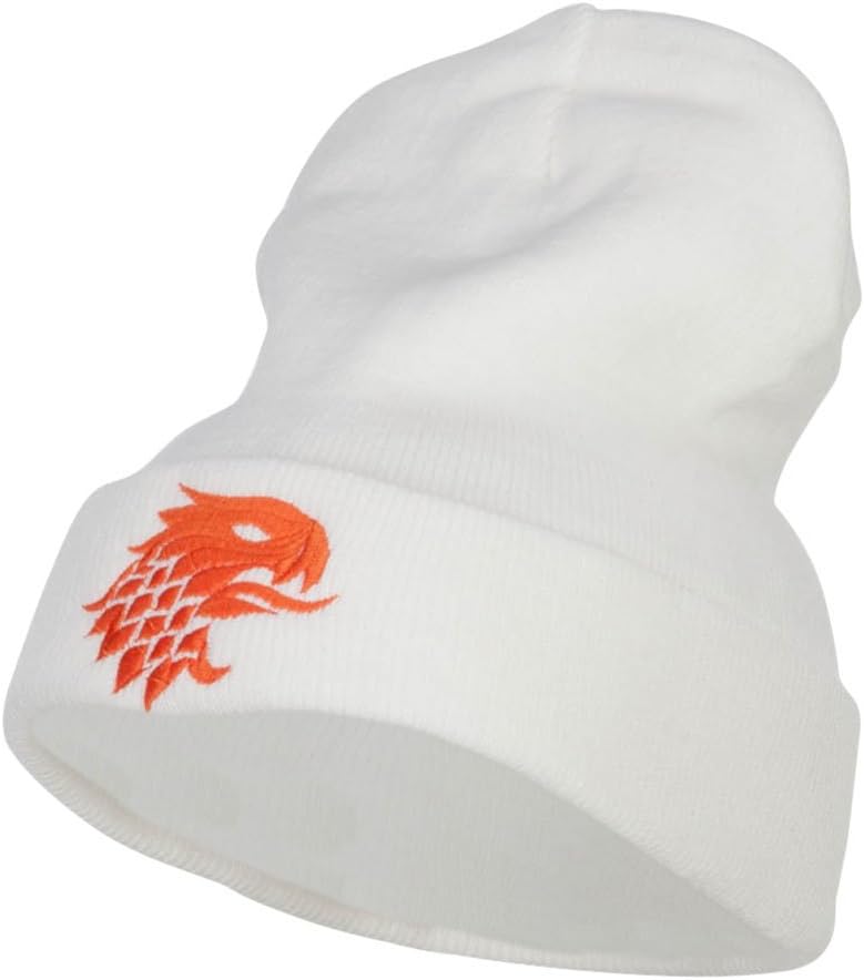 e4Hats.com Girffin Emblem Embroidered Long Beanie