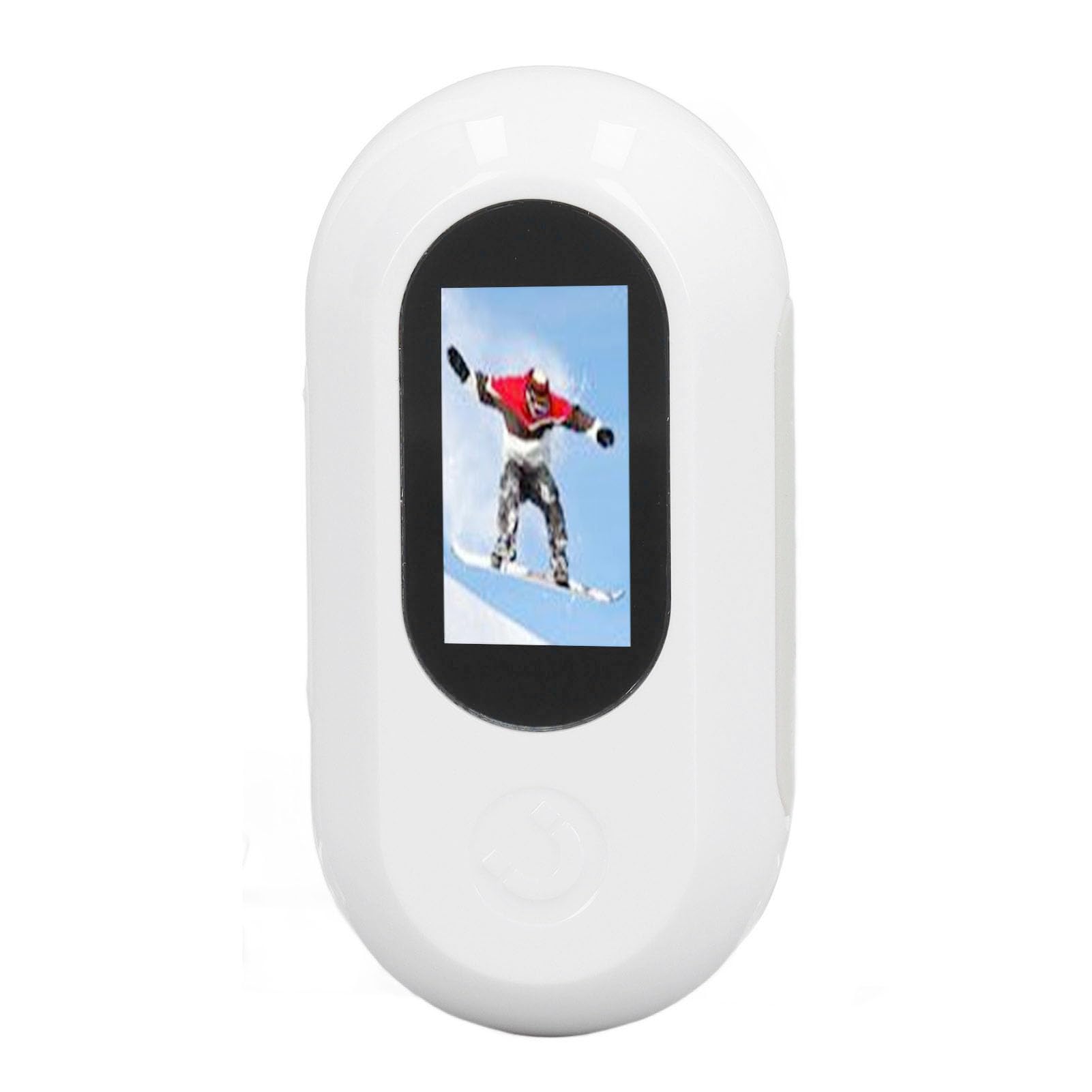 Cámara para Collar de Mascotas, Cámara de Seguimiento de Perros de Larga Espera con Múltiples Modos de Grabación Estable para Suministro de Mascotas (White)