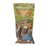 F.M. Brown's Tropical Carnival Natural Mini Corn-on-The-Cob Pet Treat with Husks, 5.5-oz Bag - Small Animal Foraging Treat