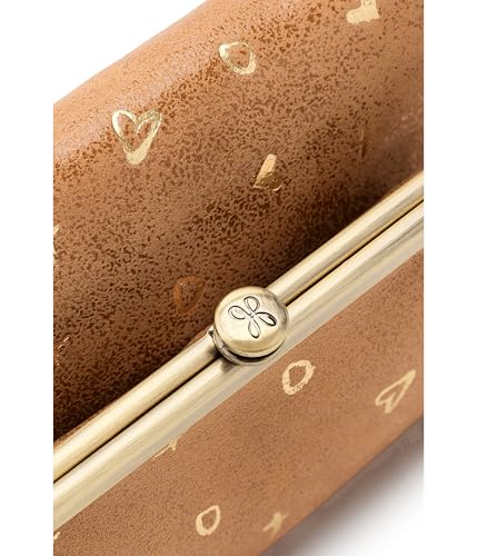 Image of HOBO, Women's, Robin Compact Wallet, Whiskey, One Size