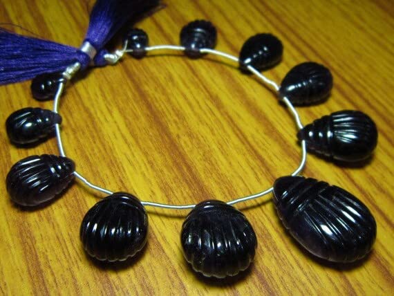 Améthyste africaine LKBEADS de grande taille pour éviter les bijoux ternes