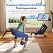 MERACH Rudergerät für Zuhause Klappbar mit 21,5-Zoll-HD-Drehbildschirm, Automatischem Widerstand per App, 16-stufigem Leisem Schwungrad, Intelligenten Magnetischen Rowing Machine for Home(R15B3)