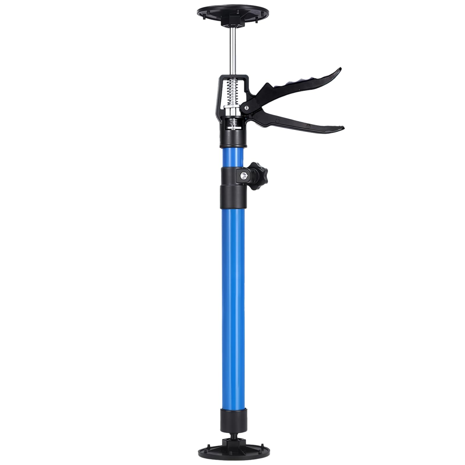2-pak podnośników do montażu szafek, regulowany 30 do 59 cm (30-59 cm), niebieski metalowy uchwyt, do montażu w kuchni i szafce, obsługuje różne materiały