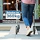 LIEKUMM Türschwellenrampe 7,5 cm Höhe, 360kg Tragkraft Aluminium Rollstuhlrampe mit Verstellbarer Höhe, rutschfest Bordsteinrampe für Rollstuhl, Elektro-Rollstuhl, Kinderwagen