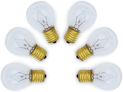 Miniatura 10 de Lumenivo - Bombilla de lava de 130 V y 25 W  Sustituye a bombillas S11 de 120 V 25 W  Lámparas de lava de 14.5 pulgadas, luz de burbujas y lámparas