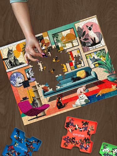 Puzzle de 1000 piezas Tema Gatos 14+ Años miniatura 6