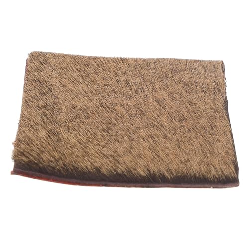 OHPHCALL Compound Arrow Rest Pad Cowhide Design for Traditional Recurve Bows and Quiet Shooting Accessory Brown