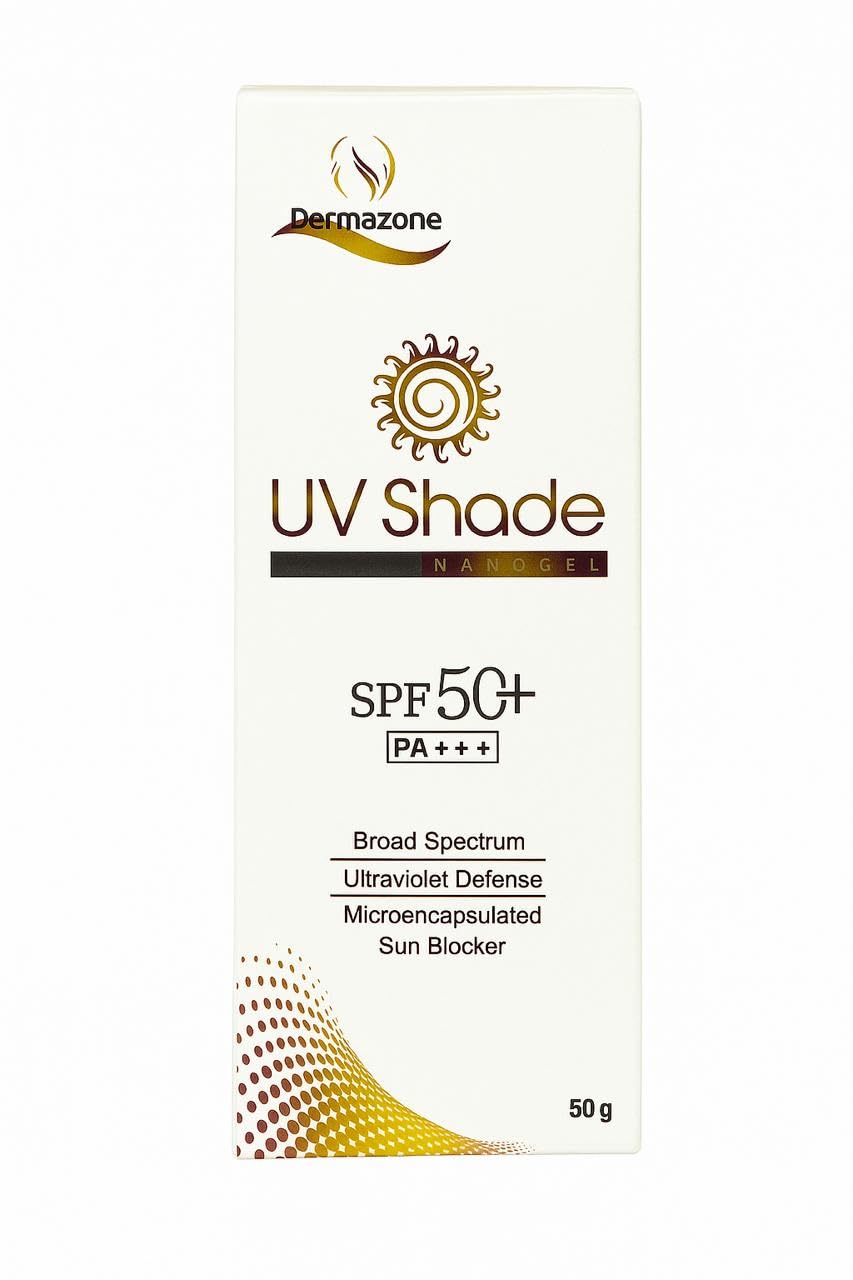 UV Shade Sunscreen SPF 50+ PA+++ | Broad Spectrum Sun Protection | Lightweight & Non-Greasy Formula | 50g