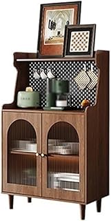 Buffet Cabinet Sideboard, Integrated Wall Storage Cabinet, Tea and Coffe...