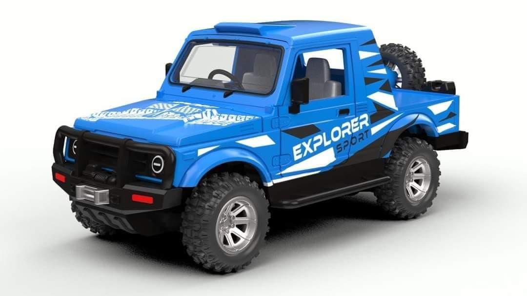 VJMART Gypsy Explorer Sport Pull Back Action Toy Car | Miniature Model Cars for Kids | Plastic | Collectible and Fun (Blue) (B0CM3H43D3) Amazon Price History, Amazon Price Tracker