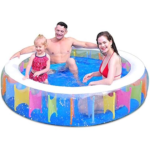 Aufblasbares Kinderbecken Familien-Lounge-Pools in voller Größe Tragbares Spielcenter Cover