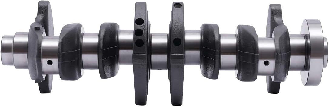 Crankshaft Crank Shaft Compatible with BMW 320I F30 2.0 2012-2017 Engine Crankshaft Replacement 11217640165, 11217599247, 11212212762 Silver, Black
