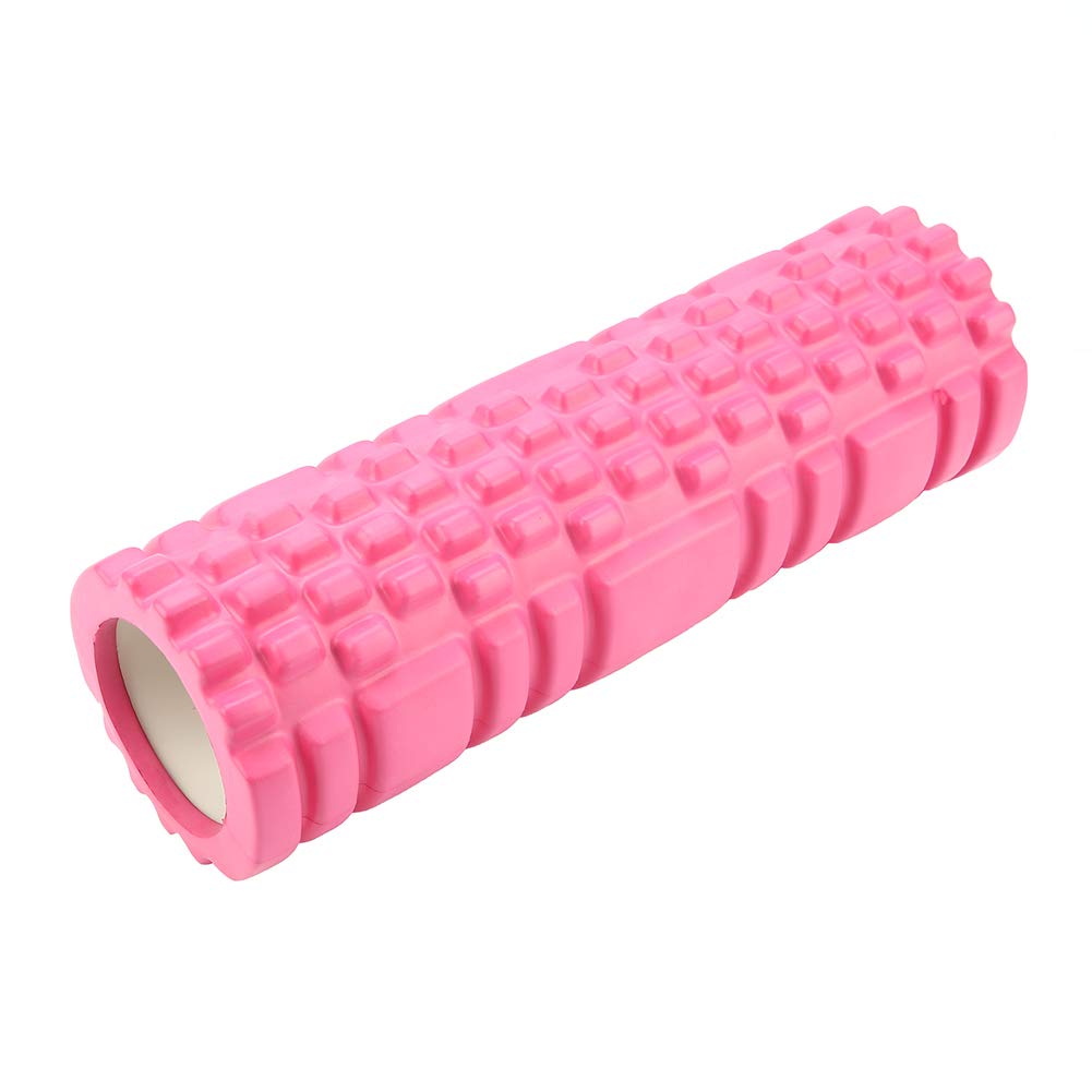 Mini Hollow Yoga, Fitness Roller Physio Workout Ćwiczenia Kolumna do Masażu (różowa)
