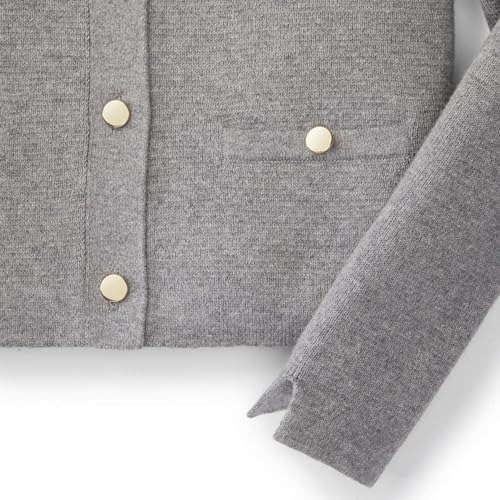 Image of Hope & Henry Girls' Milano Stitch Cardigan Sweater