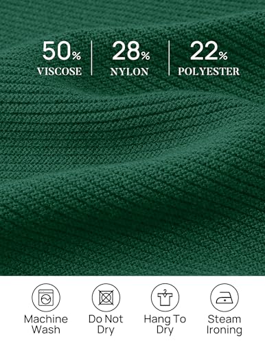 Image of ZESICA Women's Fall Mock Neck Cropped Sweaters 2026 Long Sleeve Soft Ribbed Knit Pullover Tops Winter Fashion Outfits