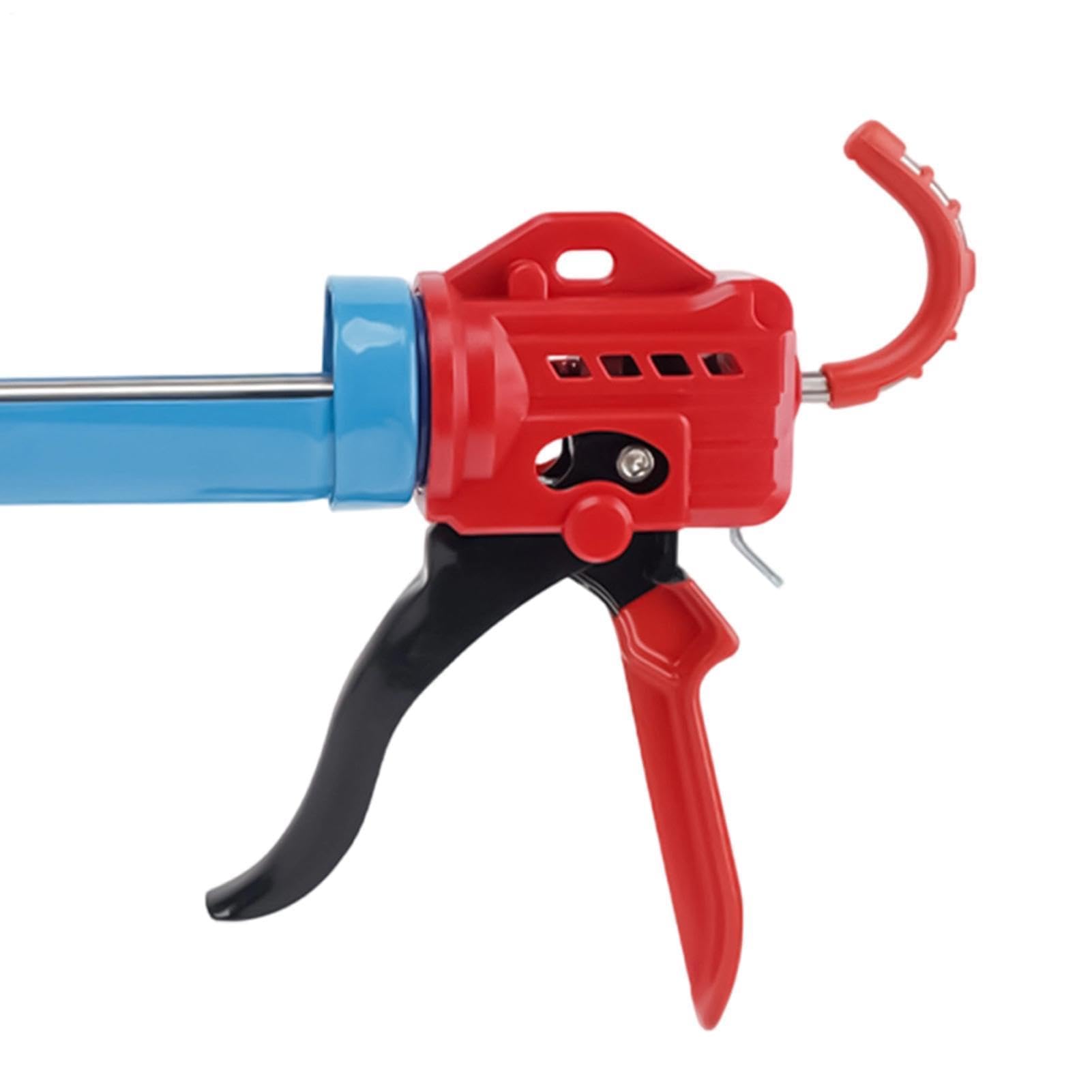 Manually Adjustable Cartridge Holder with Comfort Grip | Sealant & Grout Finishing Tool for Roofs, Walls, Joints, Glass, Mortar, Cement