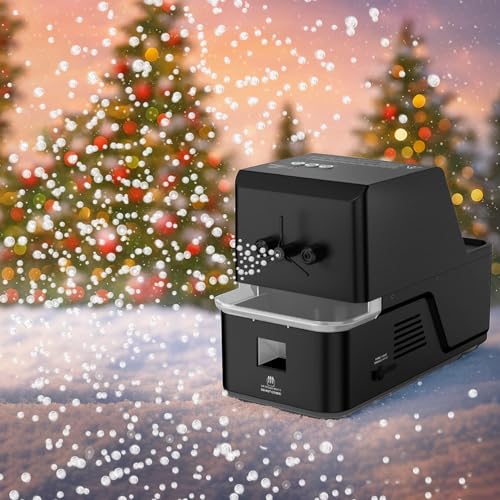 Vellrive Fog Bubble Machine – 3-in-1 Bubble & Fog Machine that Creates Snow-Like Effect for Indoor and Outdoor Use - Perfect Fake Snow Maker for Christmas, Parties, Weddings, and Holiday Events