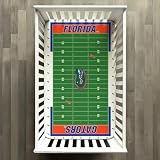 STADIUMSHEETS Day1Fans Fitted Crib Sheet, Florida Gators