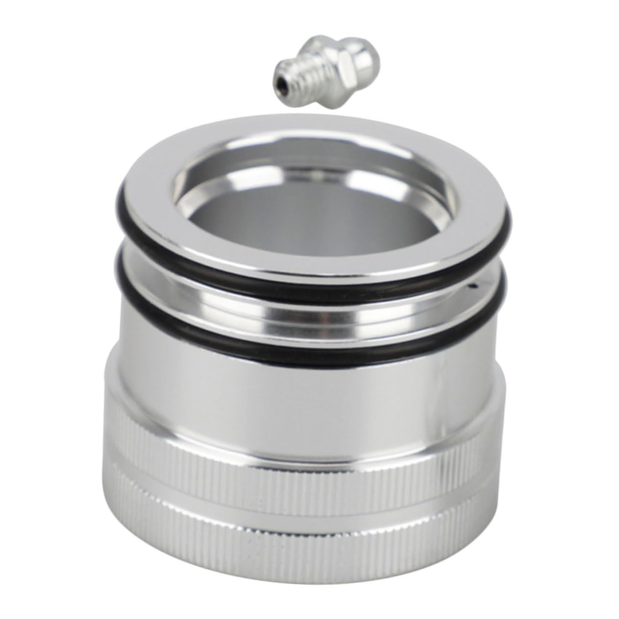 MUCKLILY Wheel Bearing Greaser Tool 44mm Vehicle Bearing Lubricator Metal Construction Universal Fit