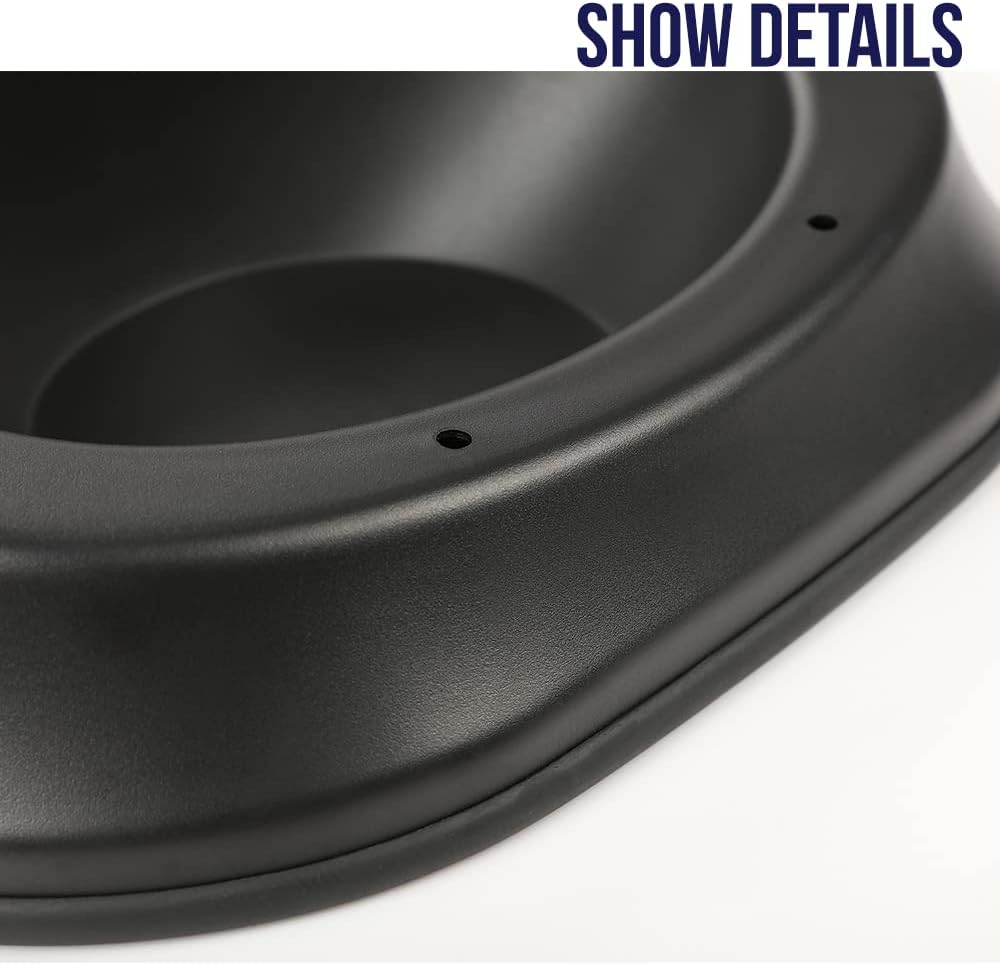 G-PLUS Install 6 x 9 Speakers Universal Angled Speaker Enclosures Boxes Pods Surface Mount Compatible with Rear Deck Door Car Truck ATV Marine,1PC