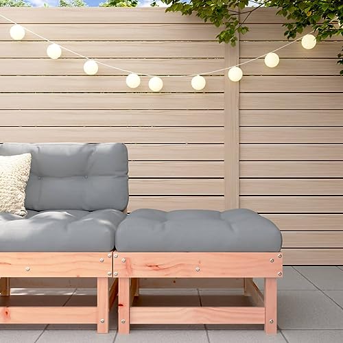 Xichuzi Taburete de jardín con cojín Madera Maciza de Abeto de Douglas, Mueble Exterior, Terraza Taburete, Taburete Exterior, Taburete Alto, Mueble Bar 825441