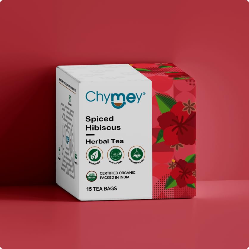Chymey | Organic Herbal Teas (Pyramid Tea Bags) (Spiced Hibiscus Herbal Tea) (B0C96LCN32) Amazon Price History, Amazon Price Tracker