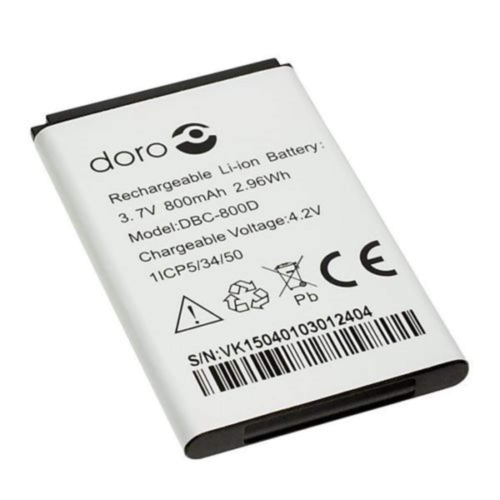 DORO DBC-800D Battery for Easy 500, 506, 508, 509, 510, 515, 800 mAh