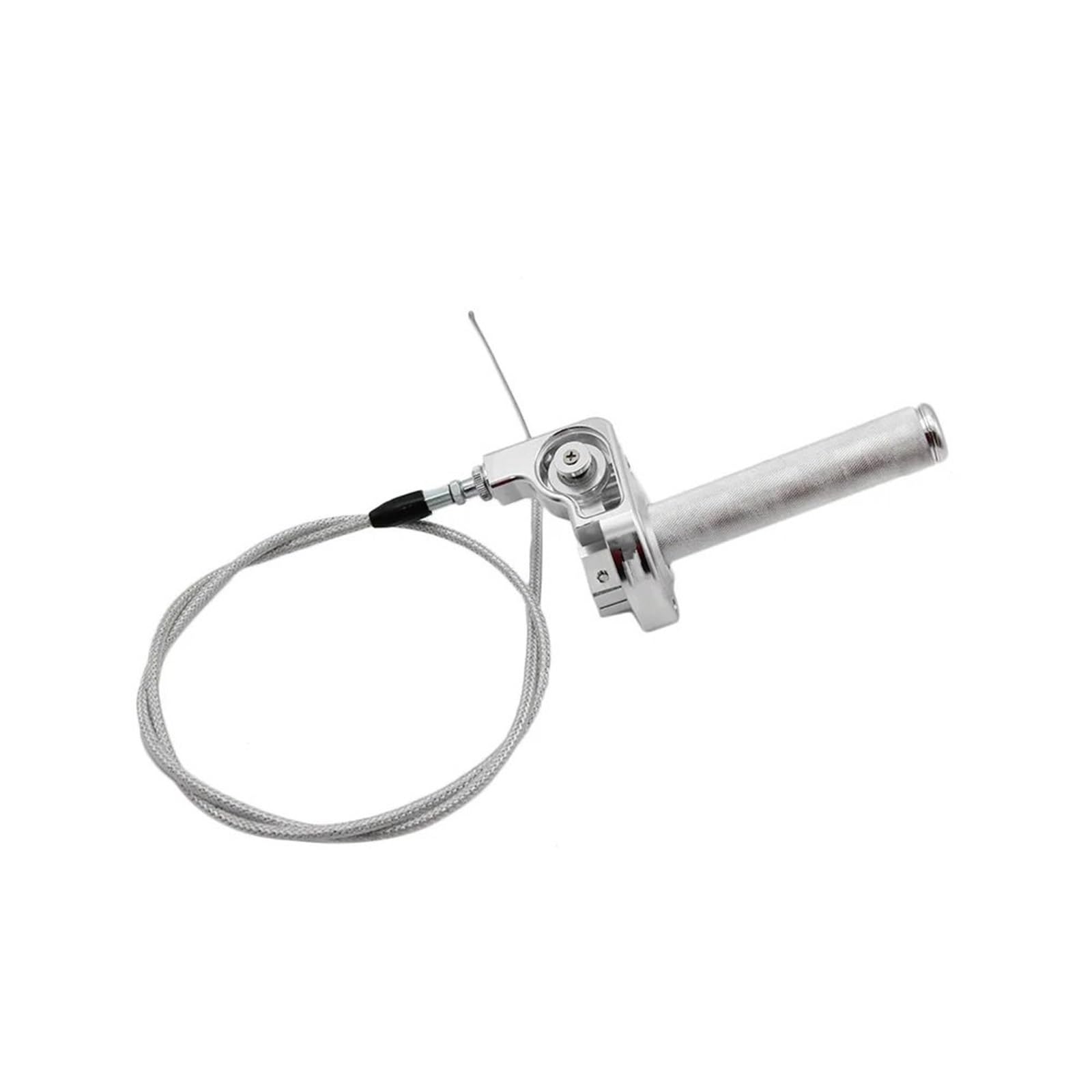 Motocross Grip 7/8 ''CNC-Aluminium-Drehgasgriff-Griffkabel-Ersatz passend für Dirtbike Quad ATV Pit 50cc 125cc 150cc 250cc