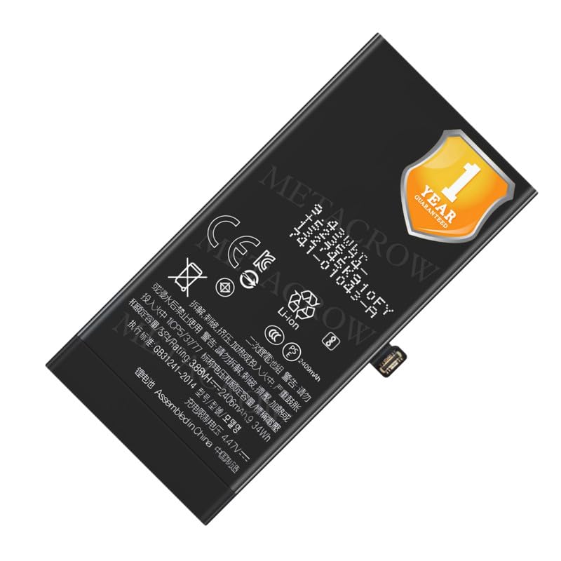 Image of Original Battery Compatible for Apple iPhone 13 Mini (A2628, A2481, A2626, A2629, A2630) - (2406mAh) - 1 Year Warranty