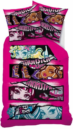 CTI Linge de lit Disney Monster High 80 x 80 135 x 200 cm