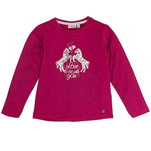 Salt & Pepper Longsleeve Horses i Print Maglietta