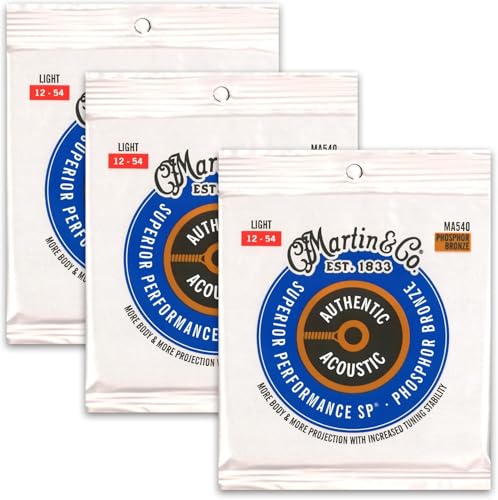 MA540 Superior Performance Phospher Bronze Light �A�R�[�X�e�B�b�N�M�^�[��×3�Z�b�g