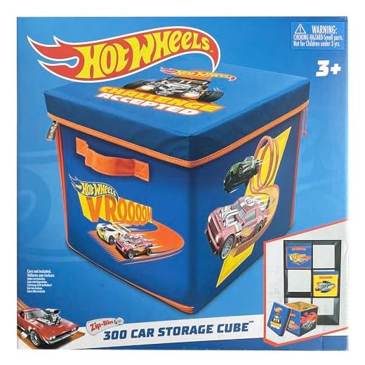 Neat-Oh. – A1686 X X – Caja de Almacenamiento – 2 en 1 – Hotwheels