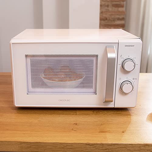 Cecotec-Microondas-de-20-Litros-Grandheat-3020-700-W-6-Niveles-de-Potencia-Revestimiento-Anti-Dirt-iTech-y-Tecnologia-3DWave-Modo-Descongelacion-Temporizador-Blanco