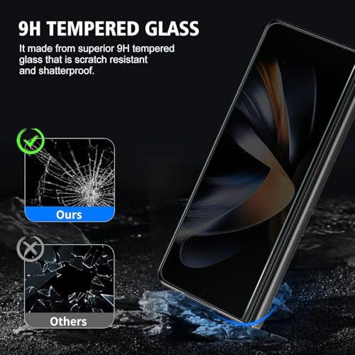 Image of ArmorSuit 2 Pack Anti-Spy Privacy Tempered Glass Screen Protector Guard for Samsung Z Fold 3 (6.2 Inch)