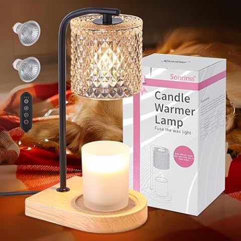 Sonrinss Candle Warmer Lamp with Timer Cover