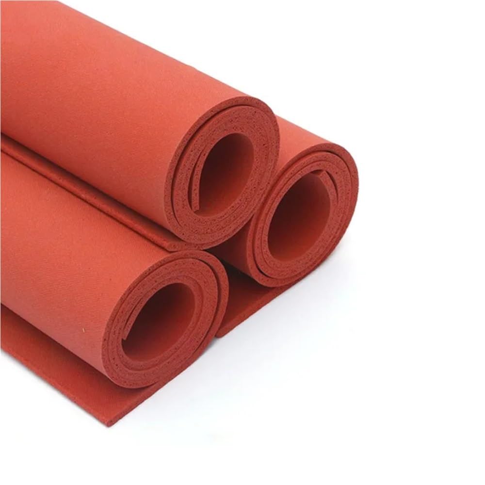 Dicke Silikonschaum-Dichtungsplatte, 1 mm, 20 mm, 5 mm, weiche Schaumplatte aus Schwammgummi, 1 Stück(500x500x5mm)