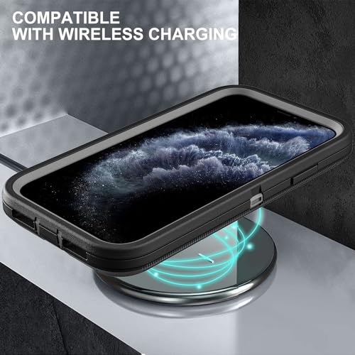 Ykhjklec IPHONE 11 PRO MAX CASE Military Grade 3 In 1 Heavy Duty Shockproof/Drop Proof/Dust Proof Case thumb #5