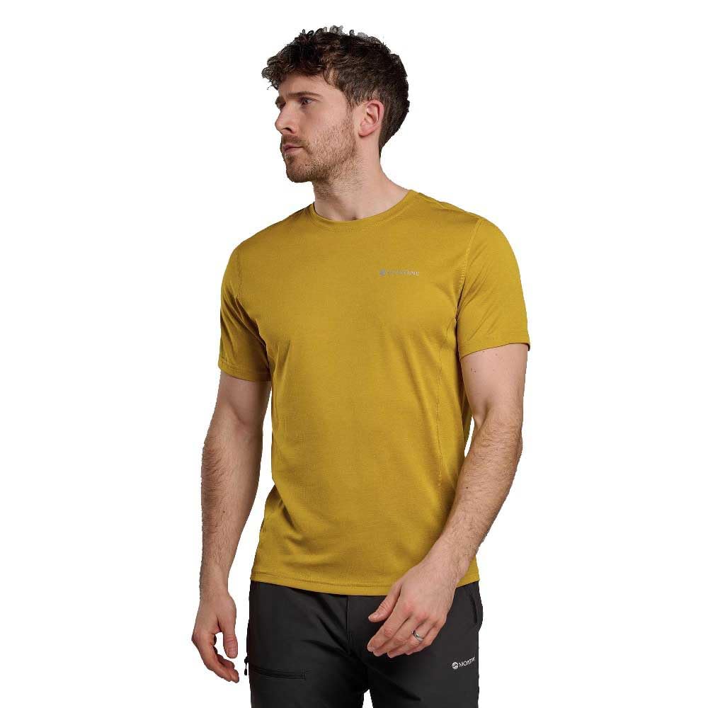 MONTANE Dart Short Sleeve T-Shirt M Yellow