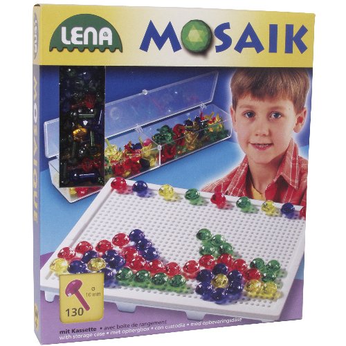 Preisvergleich Produktbild Mosaik-Steckspiel, sortiert