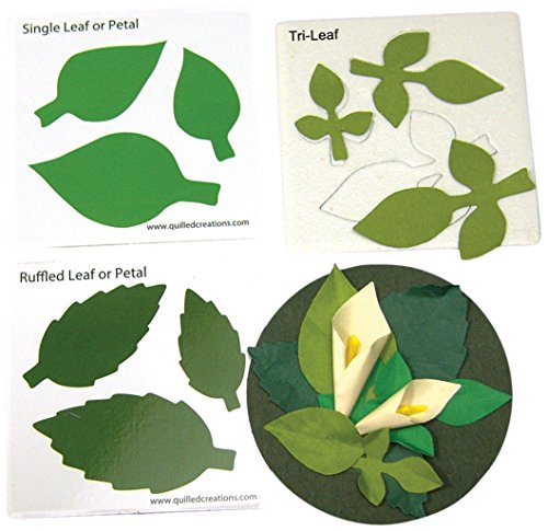 Quilled Creations Quilling Dies, Leaves and Lilies