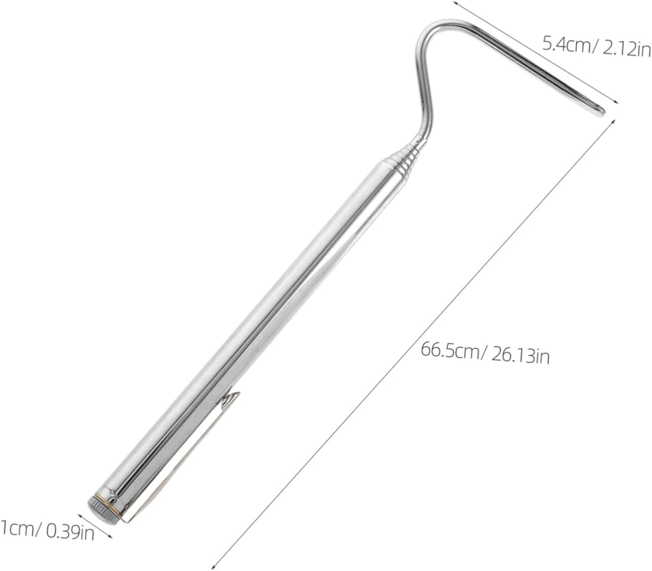 Snake Grabber Tool Extra Long Snack Grabber Reptile Catching Hook Collapsible Snake Hook