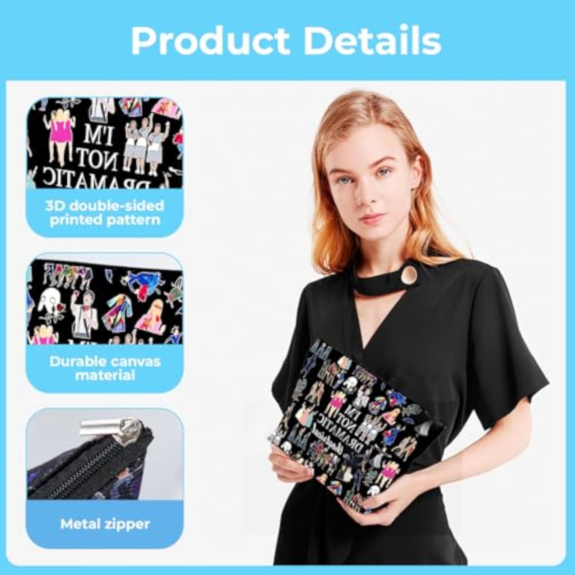 Broadway Musical Gift Makeup Bag
