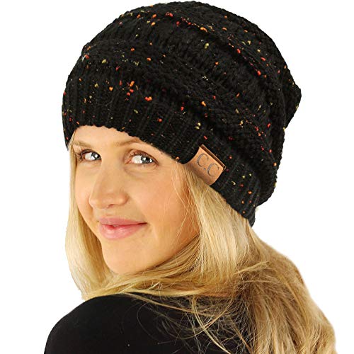 Image of Hatsandscarf CC Exclusives Solid Color Beanie Tail Hat for Adult (MB-20A)