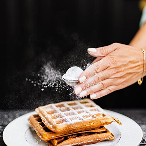 image for Theophorus Powder Sugar Shaker Sifter Duster Baker's Dusting Wand Disp