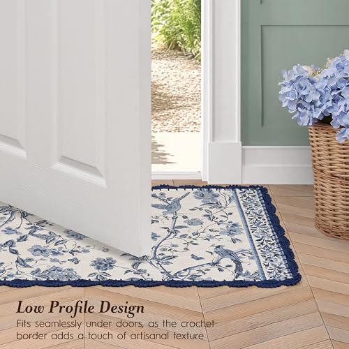 Tapete Laura Ashley Algodón 26" x 45" Antideslizante miniatura 5