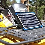 SUNER POWER 12V Solar Car Battery Charger & Maintainer, 6W Waterproof Solar Trickle Charger, Portable Solar Charger…