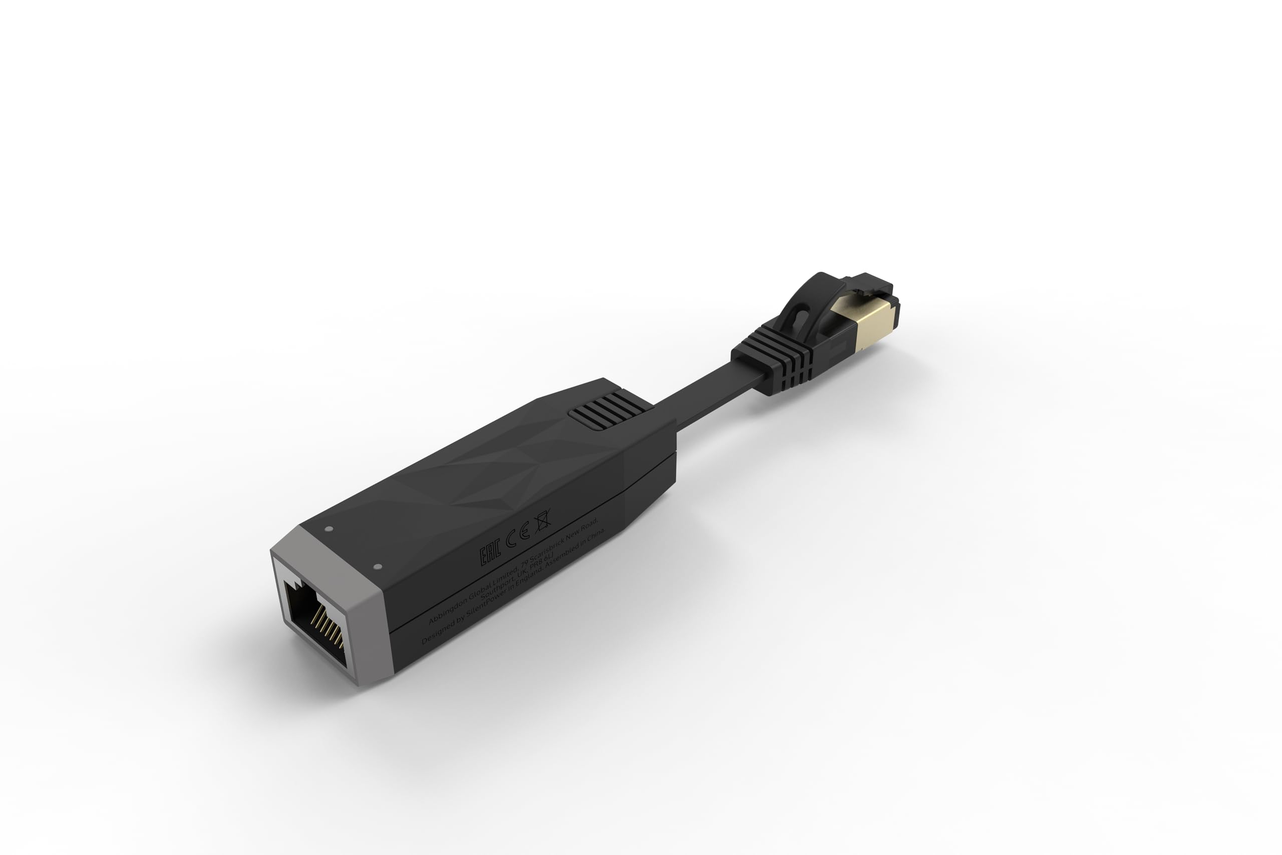 Silent Power LAN iSilencer+, filtro dal rumore Ethernet con isolamento galvanico e filtro RF, riduce il rumore e il jitter - Isolatore Gigabit RJ45 per audio ad alta risoluzione con segnale più pulito